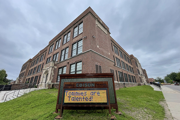 Edision High School exterior