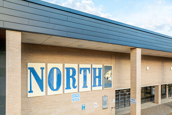 North High School exterior