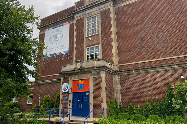 Washburn High School exterior